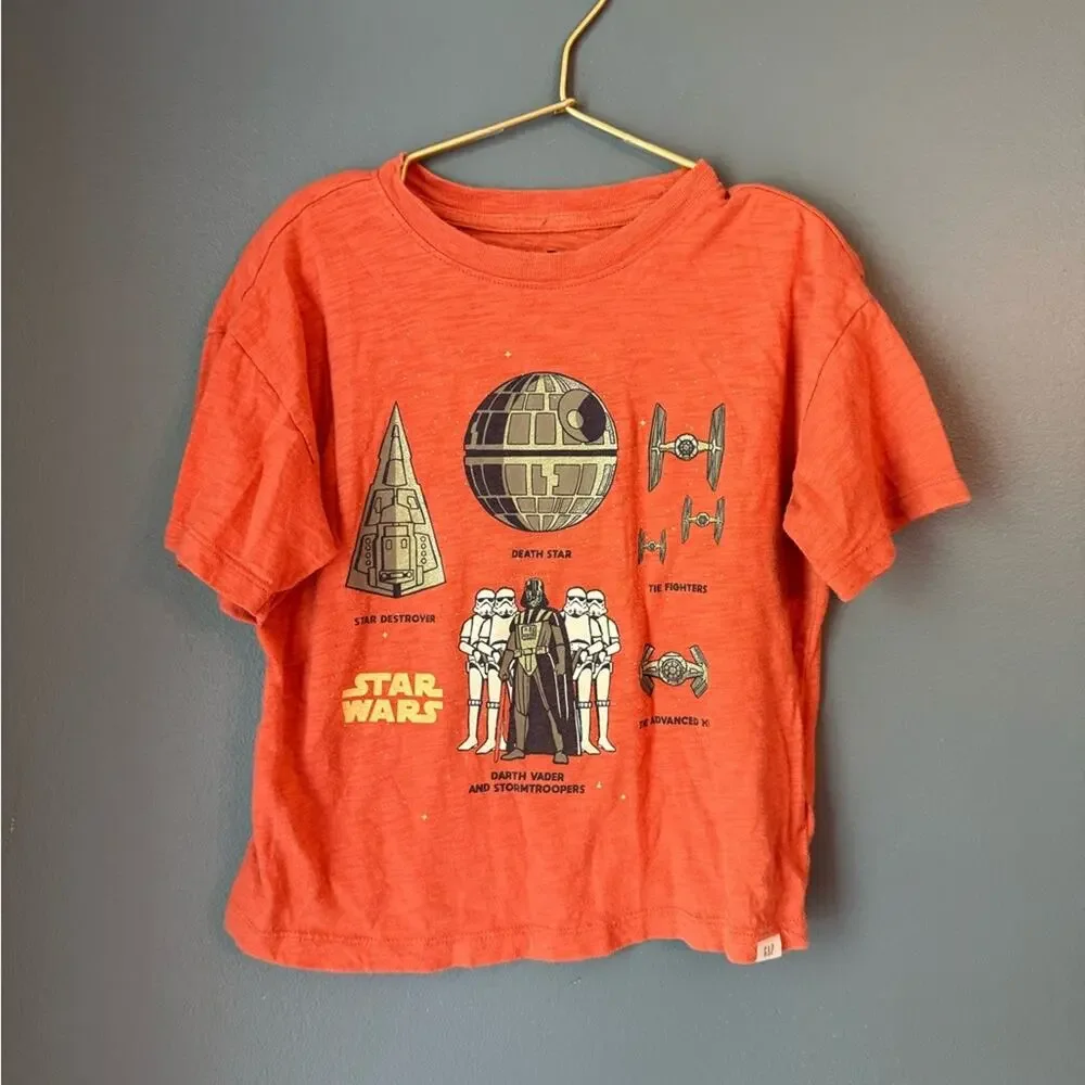 Gap‎ x Star Wars Orange Graphic T-Shirt